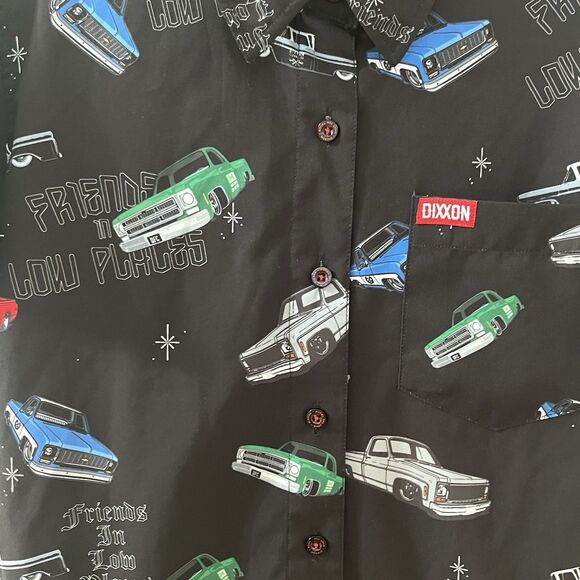 Dixxon Flannel Company What the Truck!? D-Lite Button Up Shirt Women's Small - Picture 5 of 13